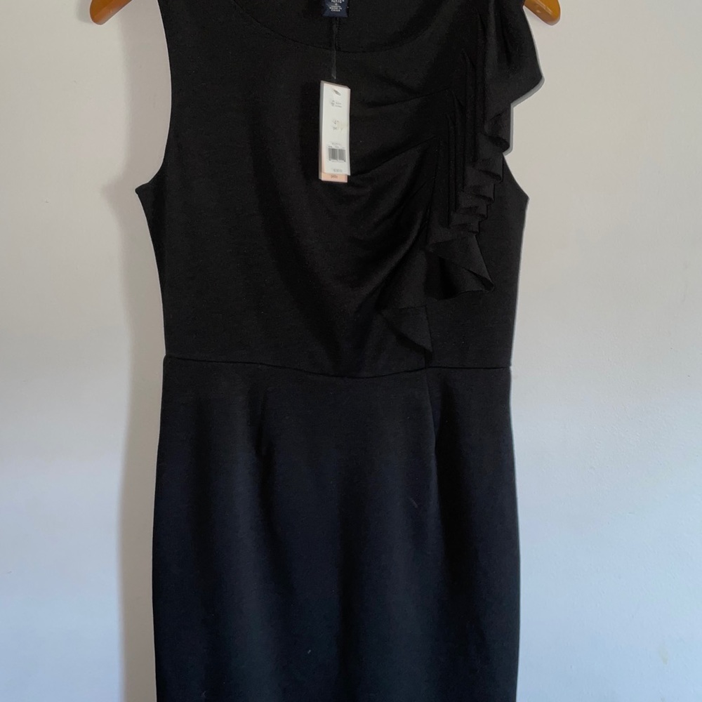 Black dress stretch